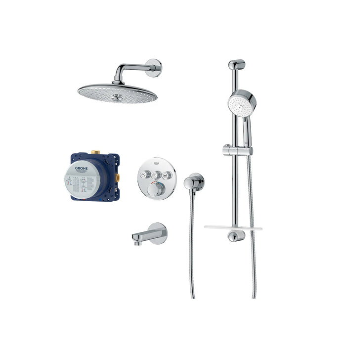 Ensemble de robinet de bain/douche thermostatique Collection EUROSMART