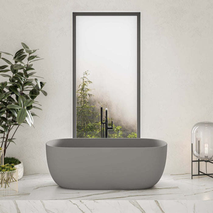 Freestanding bathtub 63" x 34" Side by Side Collection