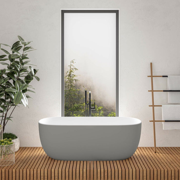 Freestanding bathtub 63" x 34" Side by Side Collection