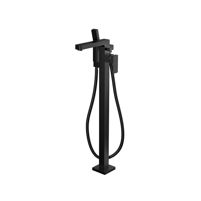 Floor Mounted Bath Faucet with Hand Shower Madison Collection