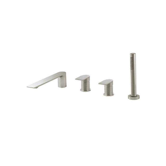 4-piece bath faucet with shower Alpha Collection