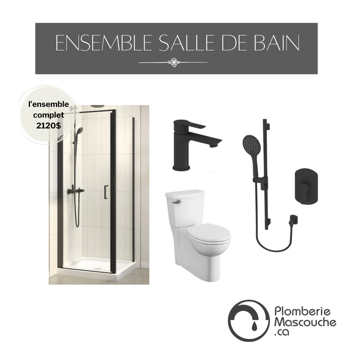 Ensemble de salle de bain Tout-en-un #9