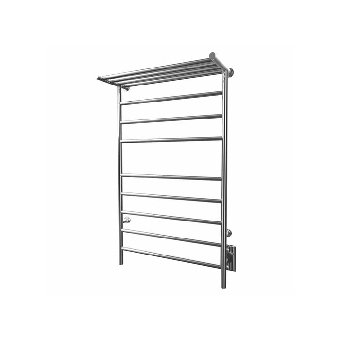 Wall-mounted towel warmer 24" X 40" KONTOUR ANGLE