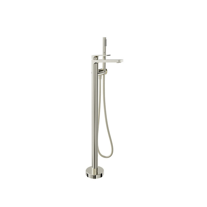 Freestanding bath faucet with handshower PETITE Collection