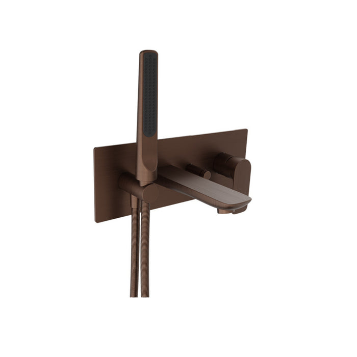 Wall-mounted bath faucet with hand shower SENS Collection