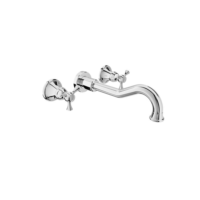 Robinet de lavabo mural Chrome Collection EVA