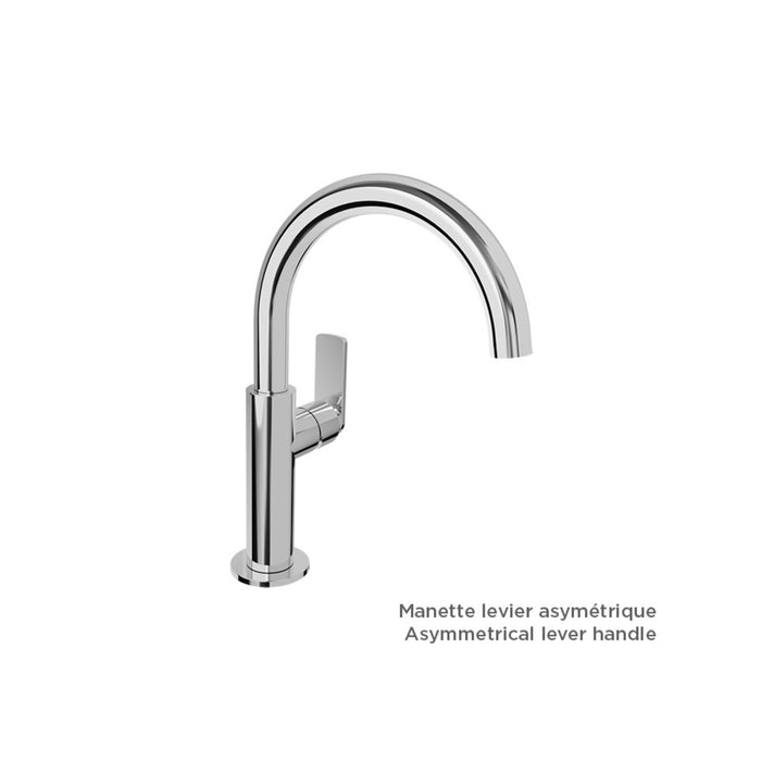 Single-hole sink faucet Round Spout AIR Collection