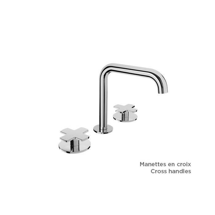 Robinet de lavabo 8" Bec Carré Collection AIR