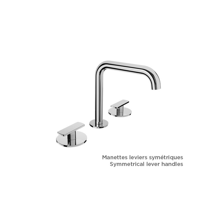 Robinet de lavabo 8" Bec Carré Collection AIR