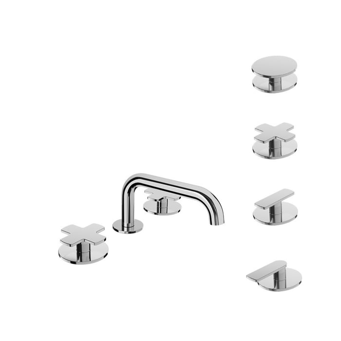 8" Sink Faucet Low Square Spout AIR Collection