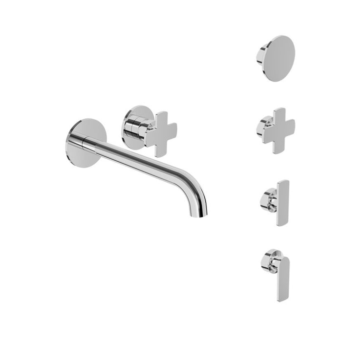 1-handle wall-mounted sink faucet AIR Collection