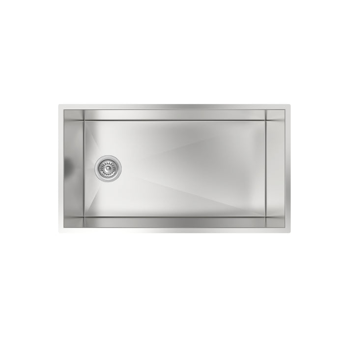 32" Undermount Single Sink Cube Collection