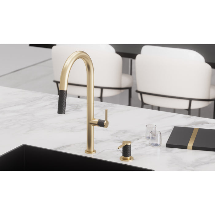 Kitchen faucet with 2-function pull-out spray Calozy Collection