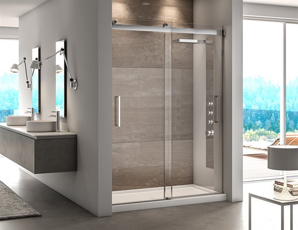 79" Alcove Sliding Shower Door Mercury Collection PROMO