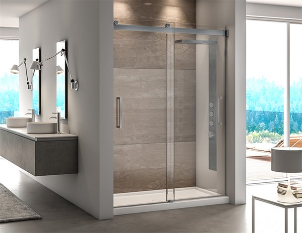 79" Alcove Sliding Shower Door Mercury Collection PROMO