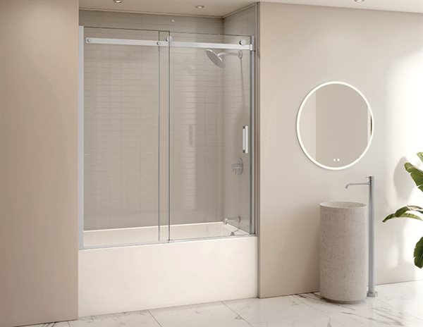 Sliding bath door Horizon Collection