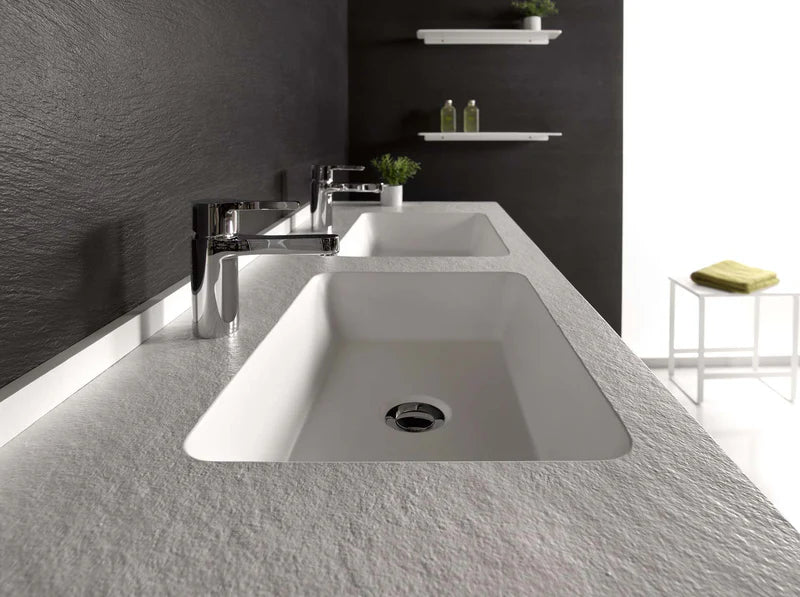 Wall-hung sink 55" x 18" Petra