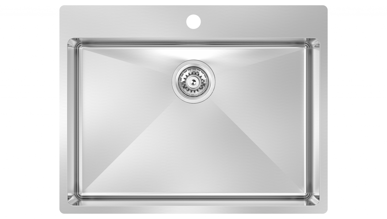 Single Top-mount Kitchen Sink Montego Collection