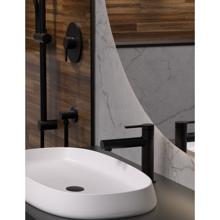 Robinet de lavabo monotrou avec drain Collection Mylo