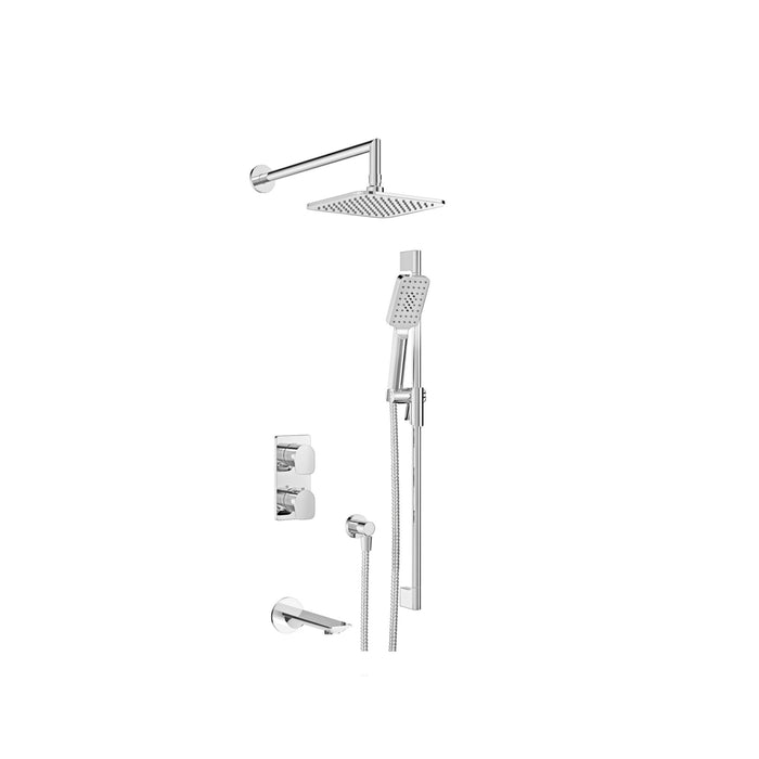 3-way thermostatic shower set PETITE Collection