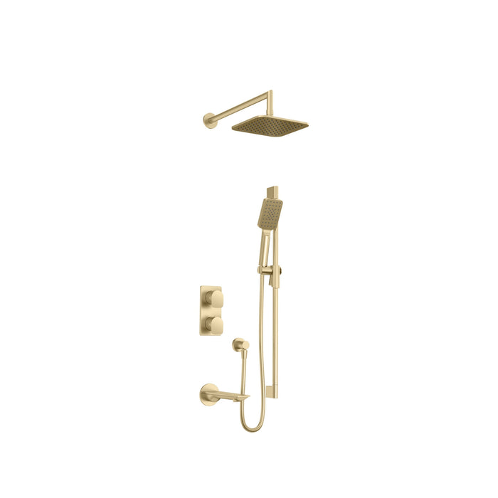 Ensemble de bain/douche thermostatique 3 voies Collection PETITE