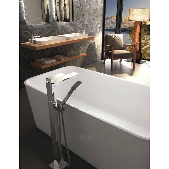 Freestanding bath faucet Slick collection