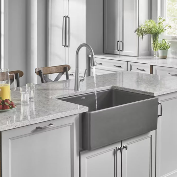 Fireclay Farmhouse Single Kitchen Sink