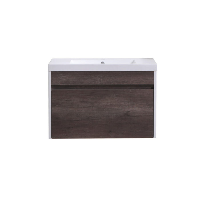 TRIO Wall-mounted vanity unit with linen cabinet and mirror EVA Collection