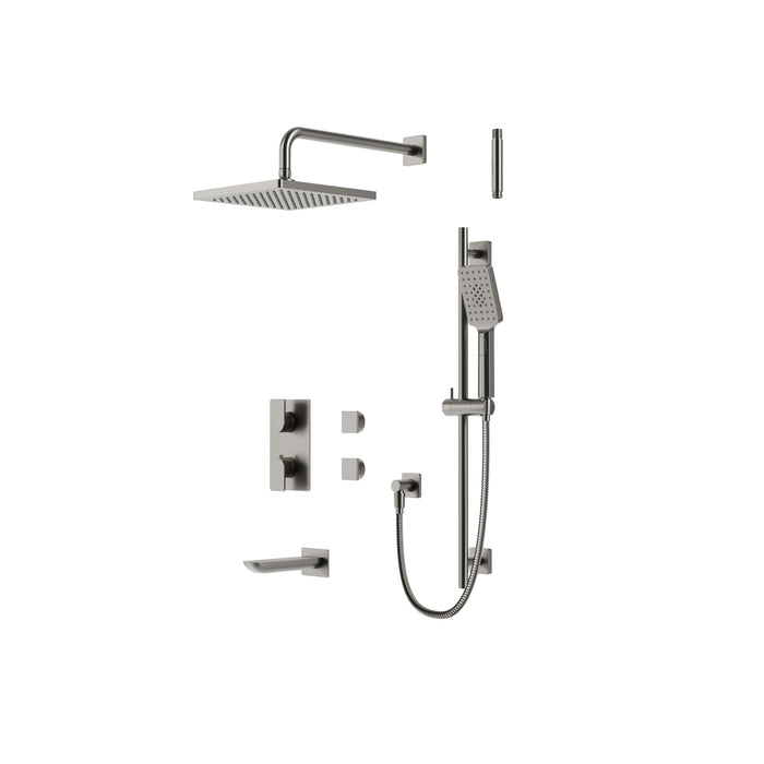 Square Bath/Shower Faucet Set UMIX Collection