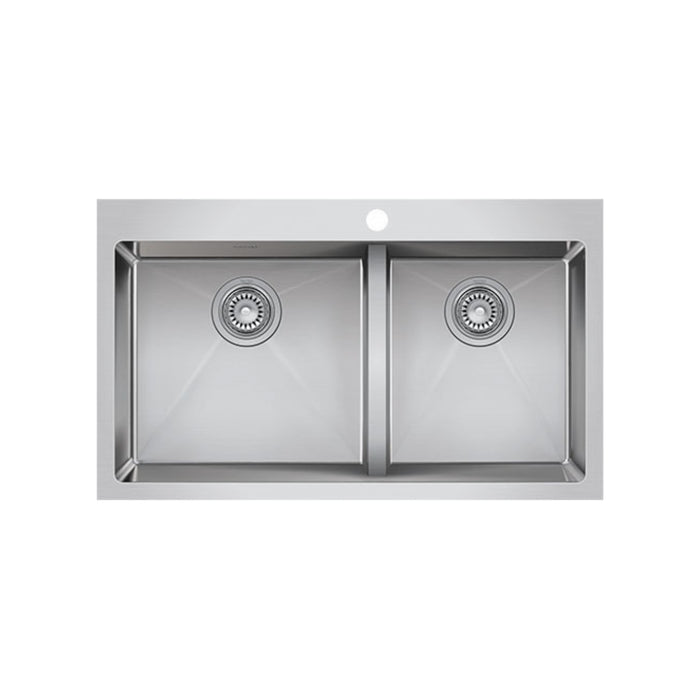 Double top-mount kitchen sink Zen Collection