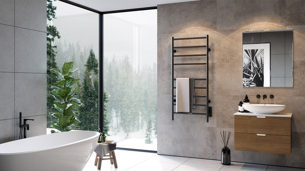 Wall-mounted towel warmer KONTOUR LINEAR