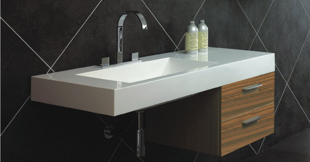 Walnut Vanity 47"  Arto Collection