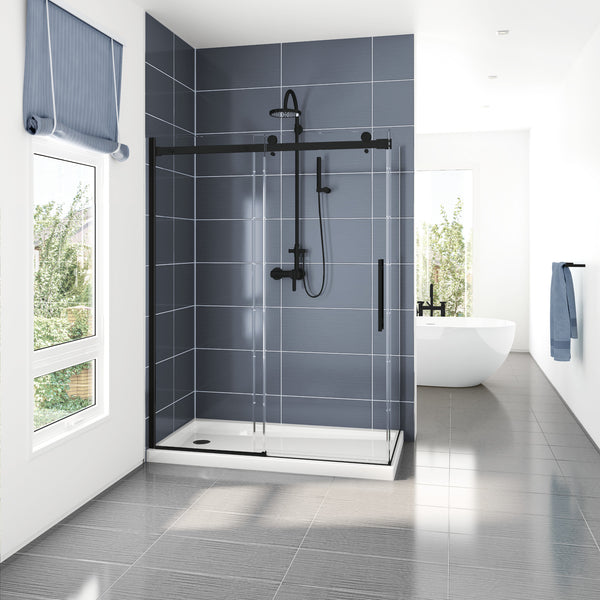 2-sided shower door 60 X 36 D'Youville Collection — Plomberie Mascouche