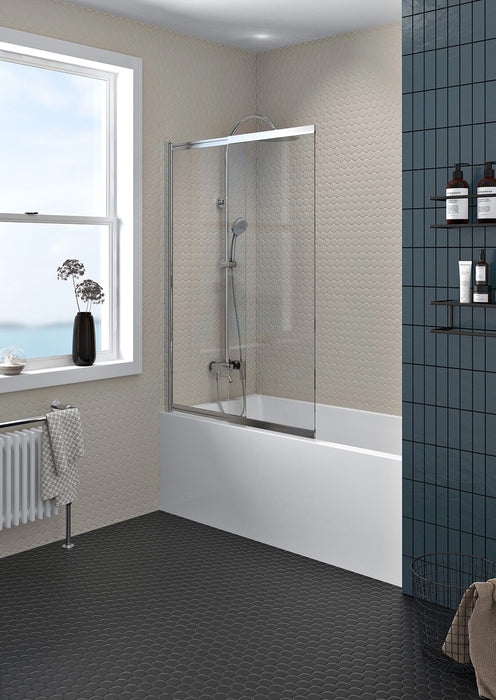 Verdi retractable bath screen